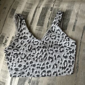 Aerie offline cheetah print tank top